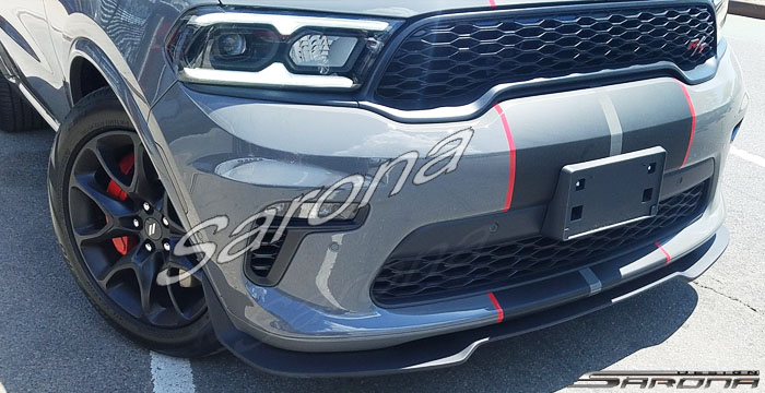 Custom Dodge Durango  SUV/SAV/Crossover Front Add-on Lip (2021 - 2023) - $590.00 (Part #DG-040-FA)